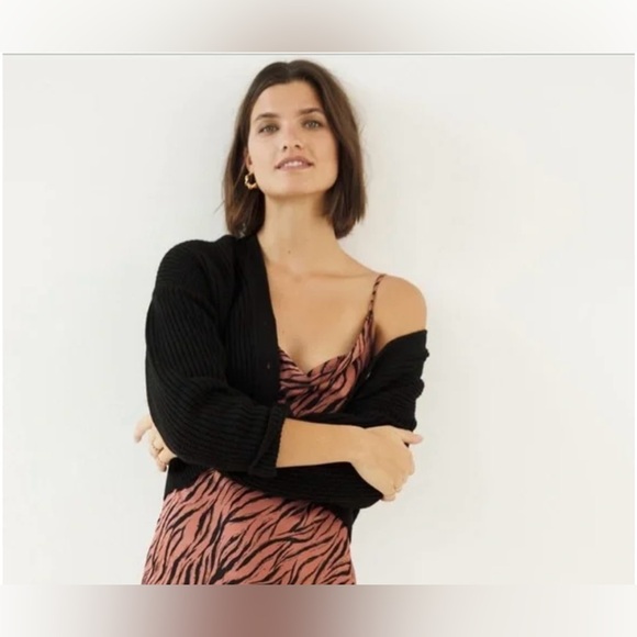 Maeve Sweater Sunny Cropped Anthropologie Cardigan size small OB1205466 - Picture 2 of 9